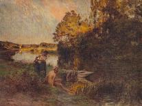 Gleaners at Sunset, 1889-Leon-Augustin Lhermitte-Stretched Canvas