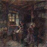 Paying the Harvesters, 1882-Leon-Augustin Lhermitte-Framed Giclee Print