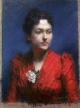 Madame Lambert, 1889-Leon-Augustin Lhermitte-Giclee Print