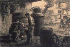 The Distillery; Les Degustateurs D'Eau-De-Vie-De Marc Ou L'Alambic, C.1872-Leon Augustin Lhermitte-Giclee Print