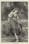 A Young Peasant Girl, Sleeping. 1874-Leon Bazile Perrault-Giclee Print