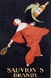 Sauvion's Brandy, 1925-Leon Benigni-Stretched Canvas