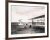 Leon Bollee Working on the Wright Brothers' Plane, C.1909-Leon Bollee-Framed Giclee Print