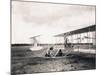 Leon Bollee Working on the Wright Brothers' Plane, C.1909-Leon Bollee-Mounted Giclee Print