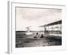 Leon Bollee Working on the Wright Brothers' Plane, C.1909-Leon Bollee-Framed Giclee Print