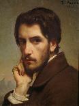 Portrait of the Artist, 1855-Léon Bonnat-Mounted Giclee Print