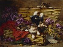 Cosy Family-Leon Charles Huber-Giclee Print