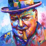 Winston Churchill-Leon Devenice-Art Print