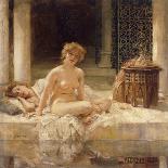 After the Bath-Leon Francois Comerre-Giclee Print