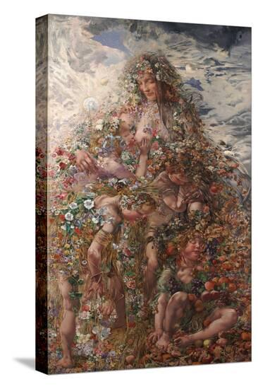 Stretched Canvas Print, , large