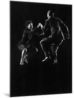 Leon James and Willa Mae Ricker Demonstrating a Step of the Lindy Hop-Gjon Mili-Mounted Premium Photographic Print