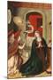 León Picardo / 'The Annunciation'. 1501 - 1535. Oil on panel.-LEÓN PICARDO-Mounted Poster