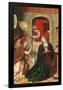 León Picardo / 'The Annunciation'. 1501 - 1535. Oil on panel.-LEÓN PICARDO-Framed Poster