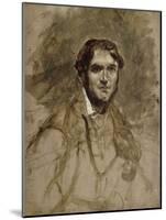 Léon Riesener (1800-1878), peintre, cousin de l'artiste-Eugene Delacroix-Mounted Giclee Print