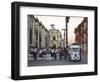 Leon, Schoolchildren Sitting on Wall of Leon Cathedral, known as Basilicade La Asuncion, Nicaragua-Jane Sweeney-Framed Photographic Print