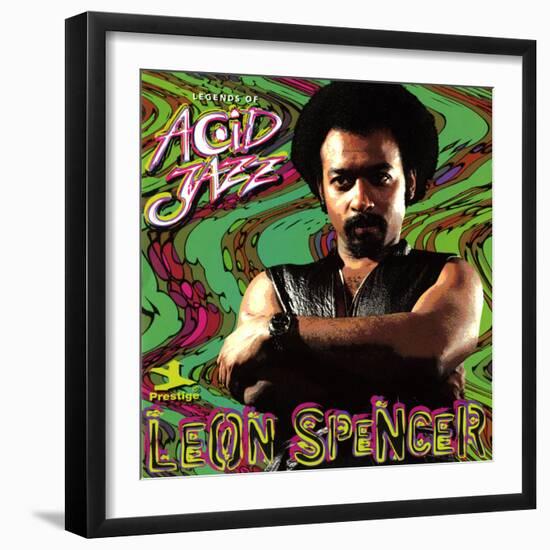 Leon Spencer - Legends of Acid Jazz: Leon Spencer-null-Framed Art Print