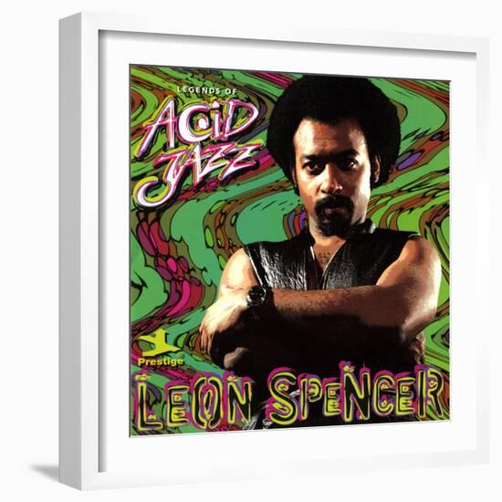 Leon Spencer - Legends of Acid Jazz: Leon Spencer-null-Framed Art Print