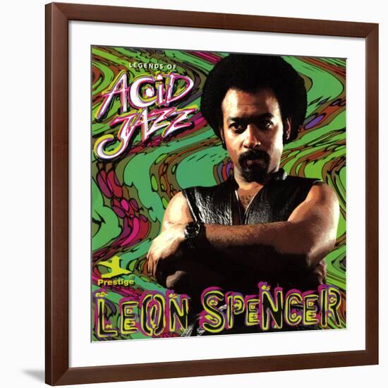 Leon Spencer - Legends of Acid Jazz: Leon Spencer-null-Framed Art Print