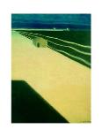 Marine, Plage a Maree Basse, c.1909-Leon Spilliaert-Framed Art Print