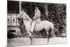 Leon Tolstoi (1828-1910) Sur Un Cheval a Moscou. Photographie a L'albumine De Sophia Andreevna Tols-Sophia Andreevna Tolstaya-Mounted Giclee Print