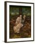 LEON TOLSTOI AT REST IN THE Forest, 1891 (Oil on Canvas)-Ilya Efimovich Repin-Framed Giclee Print