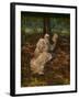 LEON TOLSTOI AT REST IN THE Forest, 1891 (Oil on Canvas)-Ilya Efimovich Repin-Framed Giclee Print