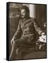 Leon Trotsky or Lev Davidovich Bronstein Russian Communist Leader in 1920-null-Framed Stretched Canvas