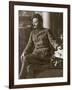 Leon Trotsky or Lev Davidovich Bronstein Russian Communist Leader in 1920-null-Framed Photographic Print