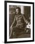 Leon Trotsky or Lev Davidovich Bronstein Russian Communist Leader in 1920-null-Framed Photographic Print