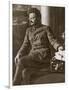 Leon Trotsky or Lev Davidovich Bronstein Russian Communist Leader in 1920-null-Framed Photographic Print