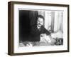 Leon Trotsky Russian Statesman, at Brest- Litovsk 1918-null-Framed Photographic Print