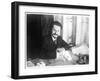 Leon Trotsky Russian Statesman, at Brest- Litovsk 1918-null-Framed Photographic Print