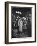 Leon Trotsky with His Bodyguards, 1919-null-Framed Giclee Print