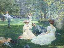 In the Park-Leon Victor Minot-Laminated Giclee Print