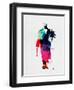 Leon Watercolor-Lora Feldman-Framed Art Print