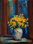 Marsh Marigolds, 1909 (Oil on Canvas)-Leon Wyczolkowski-Framed Giclee Print