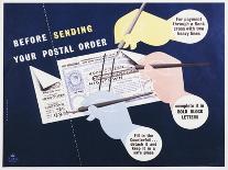 4D Is the Minimum Foreign Postage Rate-Leonard Beaumont-Stretched Canvas