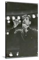 Leonard Bernstein Conducting Rehearsal of NY Philharmonic in Hindemith's "Mathis de Mahler"-Alfred Eisenstaedt-Stretched Canvas