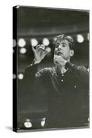 Leonard Bernstein Conducting Rehearsal of NY Philharmonic in Hindemith's "Mathis de Mahler"-Alfred Eisenstaedt-Stretched Canvas