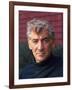 Leonard Bernstein Portrait-Alfred Eisenstaedt-Framed Premium Photographic Print