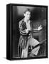 Leonard Bernstein, Young Conductor and Musical Director of New York City Symphony in 1945-null-Framed Stretched Canvas