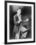 Leonard Bernstein, Young Conductor and Musical Director of New York City Symphony in 1945-null-Framed Photo
