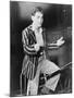 Leonard Bernstein, Young Conductor and Musical Director of New York City Symphony in 1945-null-Mounted Photo