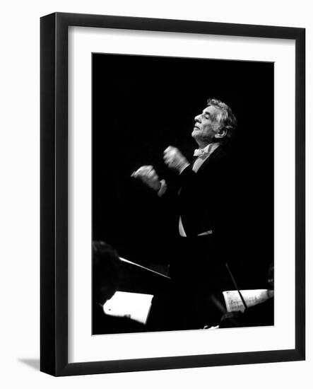 Leonard Bernstein-null-Framed Photo