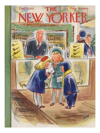 The New Yorker Cover - December 13, 1952