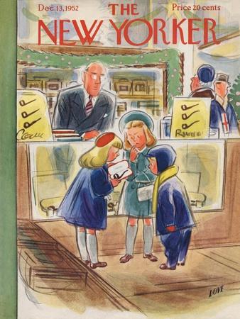 The New Yorker Cover - December 13, 1952