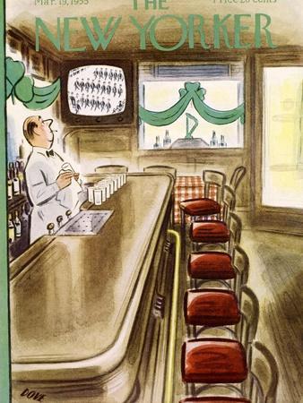 The New Yorker Cover - March 19, 1955