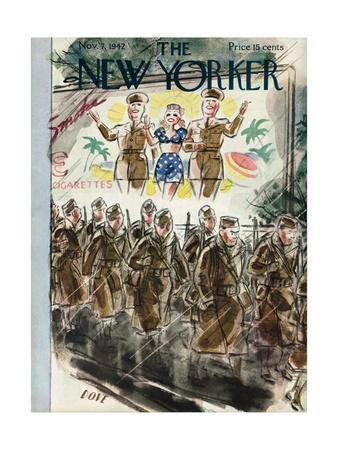The New Yorker Cover - November 7, 1942
