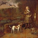 Black Game, Rabbits and Swallows in a Park, C.1700-Leonard Knyff-Giclee Print