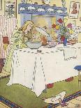 The Three Little Pigs-Leonard Leslie Brooke-Giclee Print